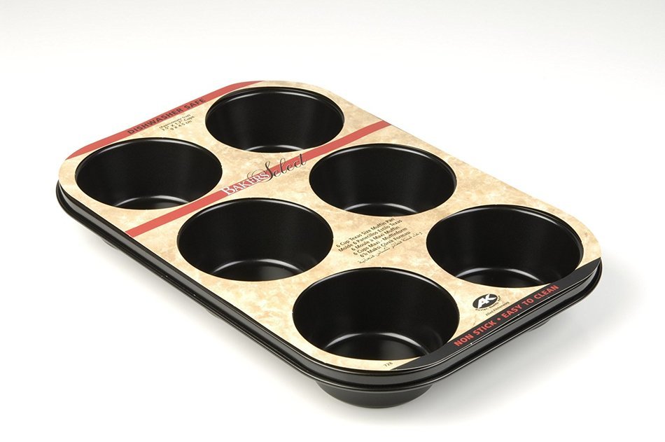 Bakers Select Muffin Pan, 6 Cups N3