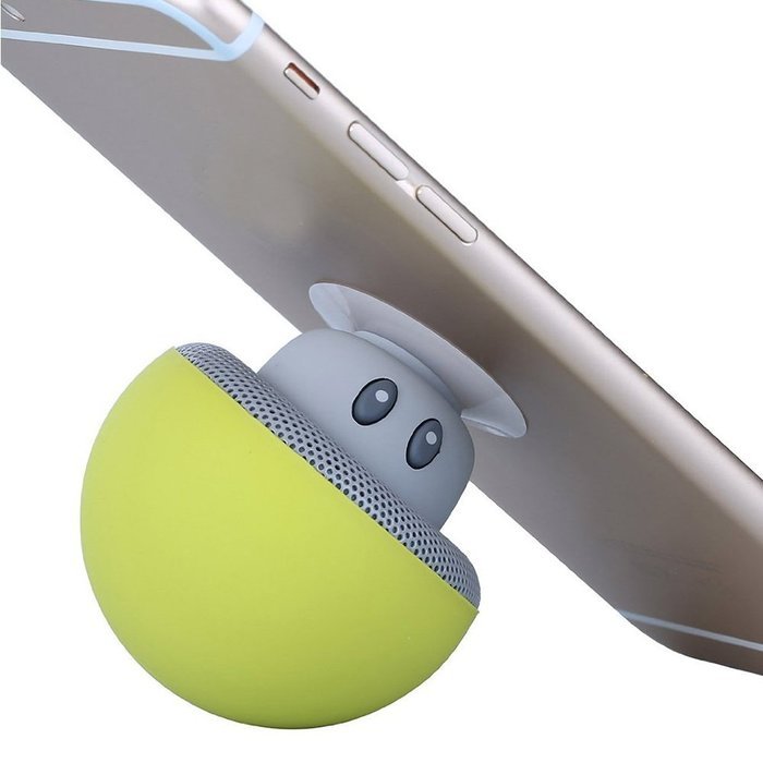 iSTYLE Mini Mushroom Style Bluetooth Wireless Speaker With Suction Cup & Built-in Microphone Compatible with Most... N4