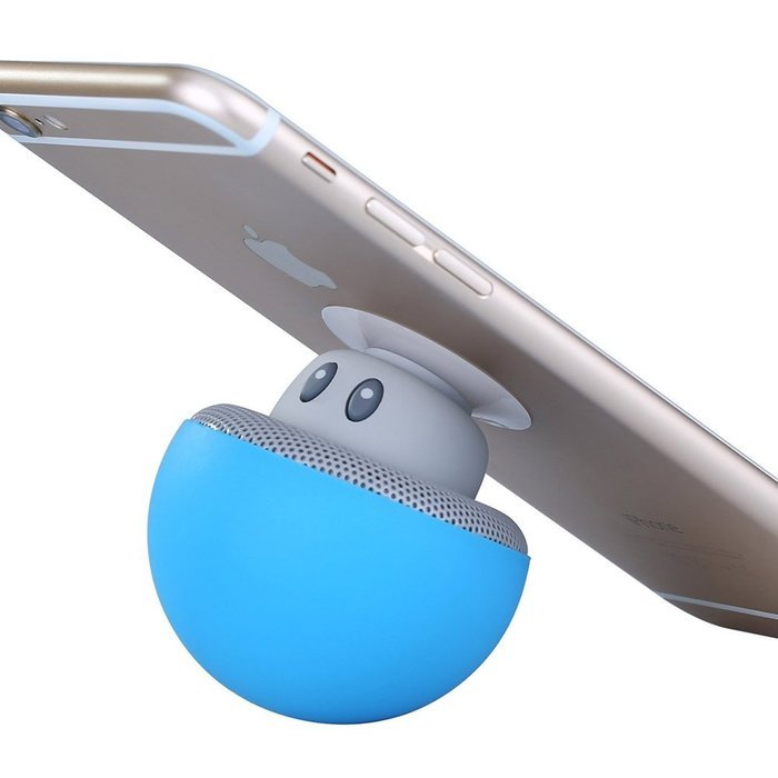 iSTYLE Mini Mushroom Style Bluetooth Wireless Speaker With Suction Cup & Built-in Microphone Compatible with Most... N15