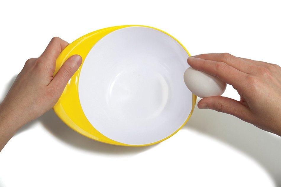 Fusionbrands Crackpot Melamine Egg Cracking Bowl