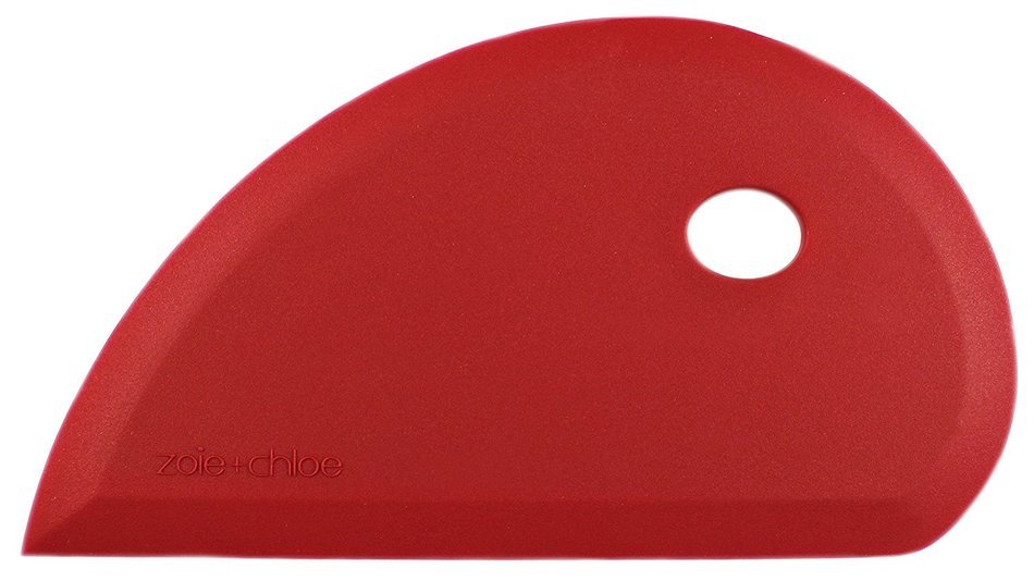 Zoie + Chloe Multi-Purpose Silicone Scraper - Bowl Dough Icing Dish Pot Pan & More