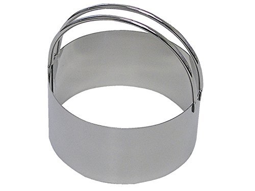 CybrTrayd RM-1744 R&M Stainless Steel Biscuit Cutter 3.25", Metallic