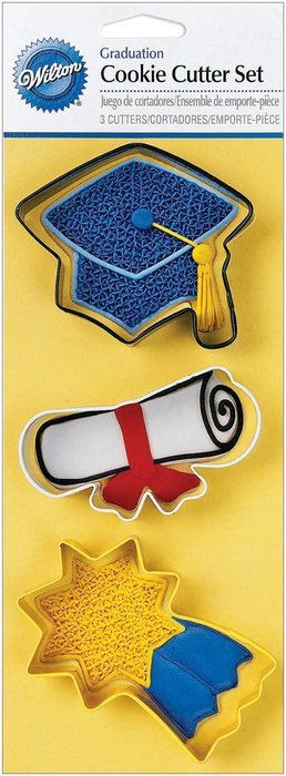 GRADUATION-COOKIE CUTTER SET