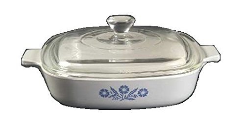 Corning Ware Cornflower Blue Skillet w/ Lid ( 8 1/2" Inches ) ( P-9-B )