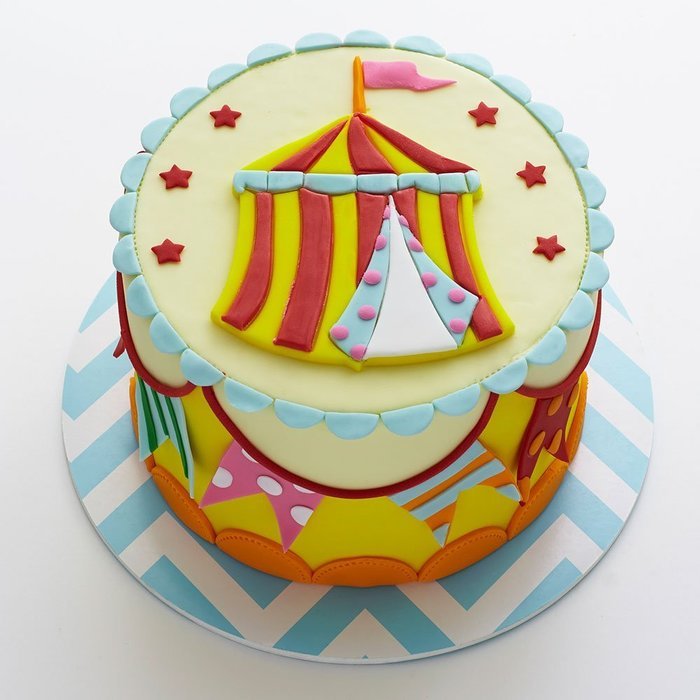 Sweet Elite Tools- Circus Tent Cutter and Embosser for Fondant, Gumpaste or Cookies By Cakegirls N2