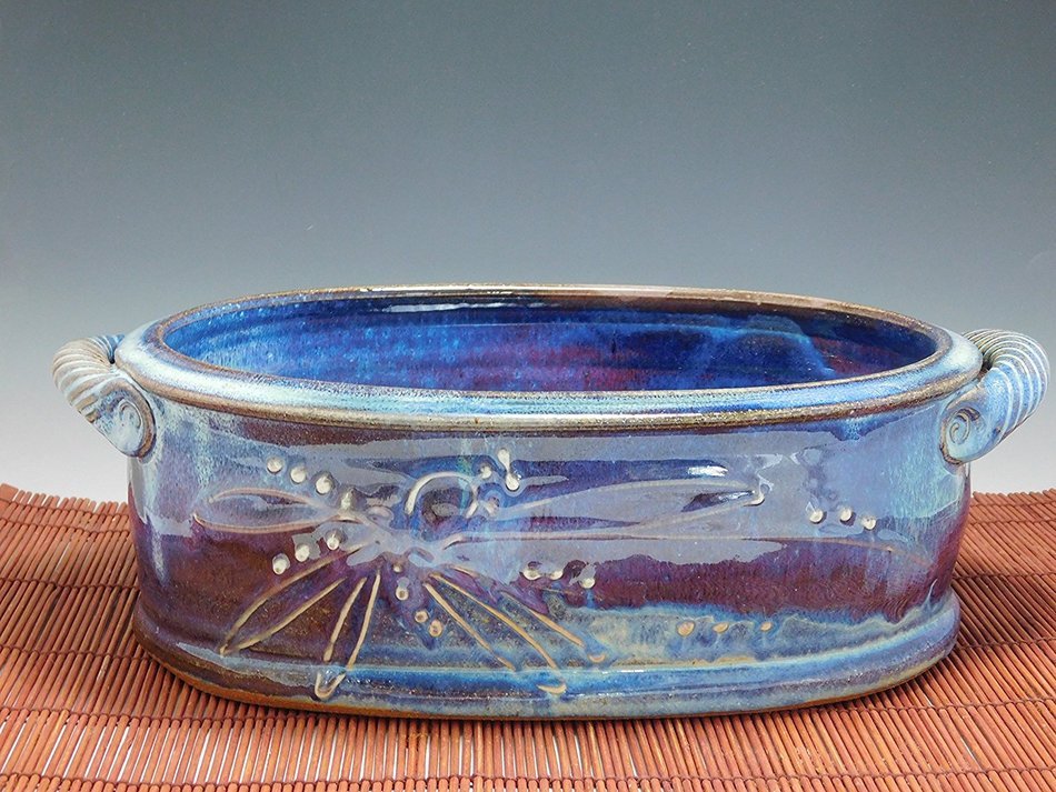 Baking/Casserole Dish, Wheel Thrown, Handmade N2