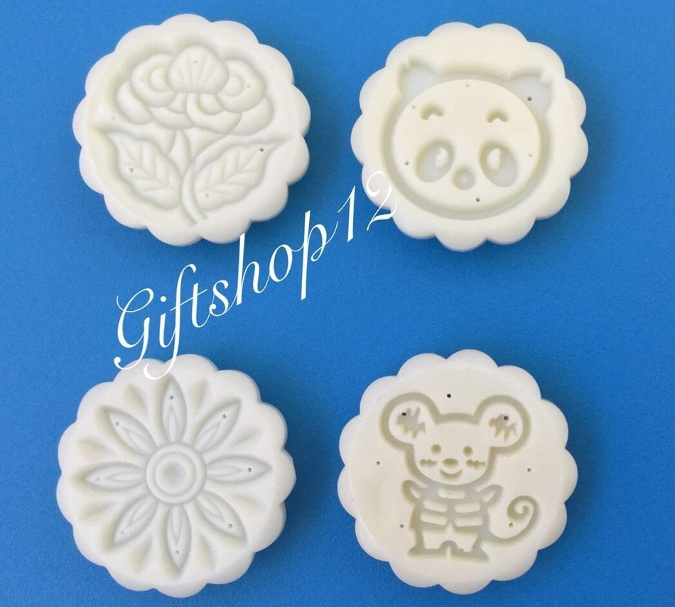 Giftshop12 Mooncake Mold Cookie Cutter 63g N2