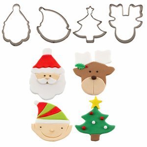 Autumn Carpenter Designs Cutie Fondant Cutter Set - Christmas