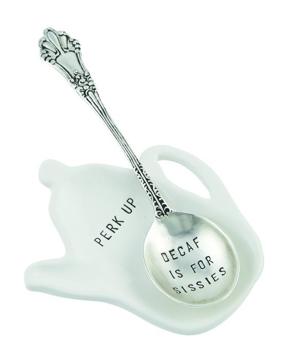 Mud Pie Spoon Rest Set, White N3