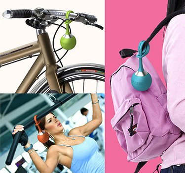 Portable Bluetooth Speaker by Prov&otilde;k used for Biking, Camping & Running - Mini Water Resistant - Shower Handsfree... N3