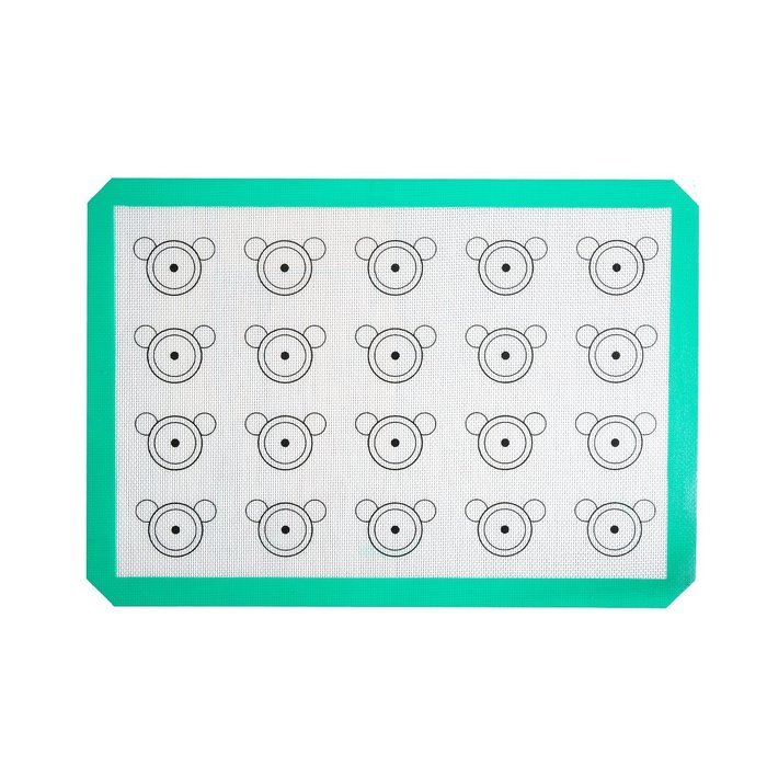 Magician Baking Mat - Non Stick Heat Resistant Liners Professional Grade for Macaron Pastry Cookie Bun Bread Making... N2