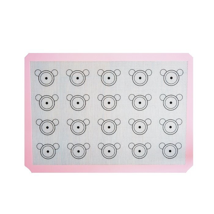 Magician Baking Mat - Non Stick Heat Resistant Liners Professional Grade for Macaron Pastry Cookie Bun Bread Making... N7