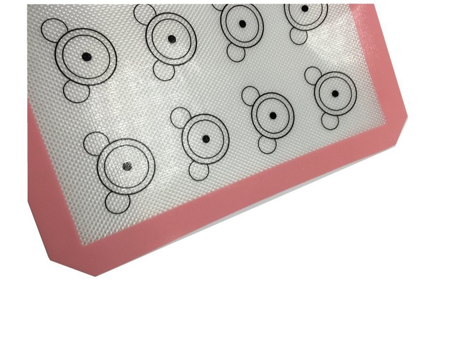 Magician Baking Mat - Non Stick Heat Resistant Liners Professional Grade for Macaron Pastry Cookie Bun Bread Making... N8