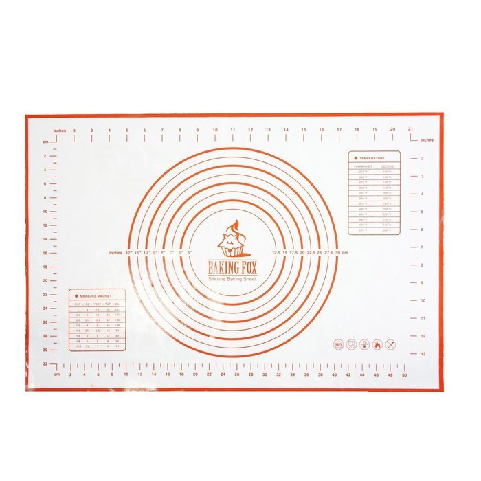Magician Baking Mat - Non Stick Heat Resistant Liners Professional Grade for Macaron Pastry Cookie Bun Bread Making... N11