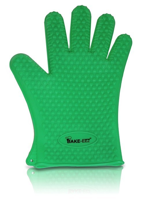 Silicone Baking Mat with Oven Mitt Set &ndash; Non Stick and Heat Resistant &ndash; Our Square Half Sheet 16 5/8 X 11&rdquo; Mat... N9
