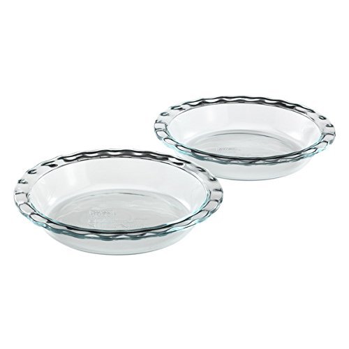 These Pyrex Easy Grab 9.5-inch Pie Plate (2-pack) Are Perfect For Making Pies