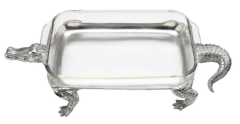 Arthur Court Alligator 3-Quart Casserole Set
