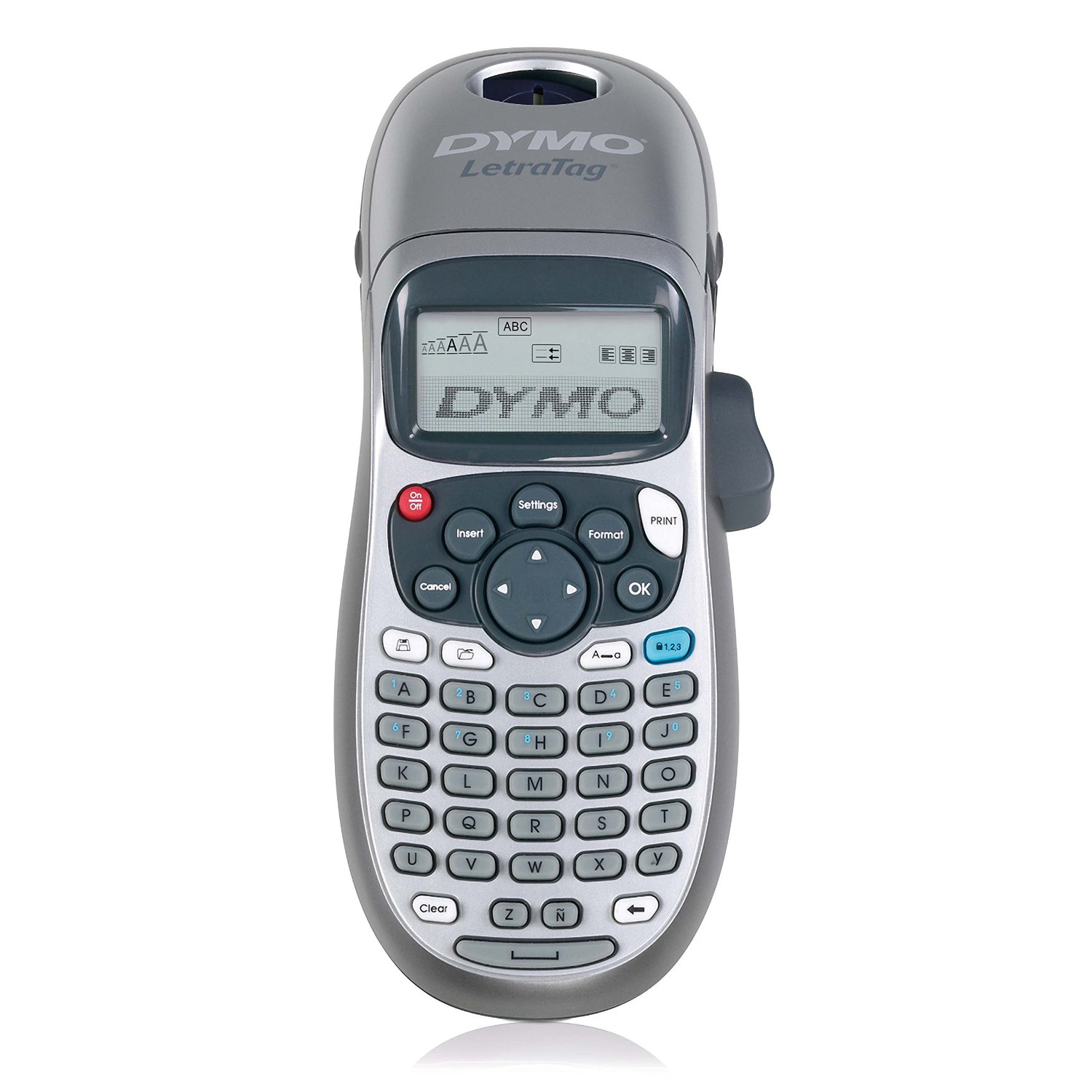 Dymo letratag lt 100h plus handheld label maker with 3 bonus letratag
