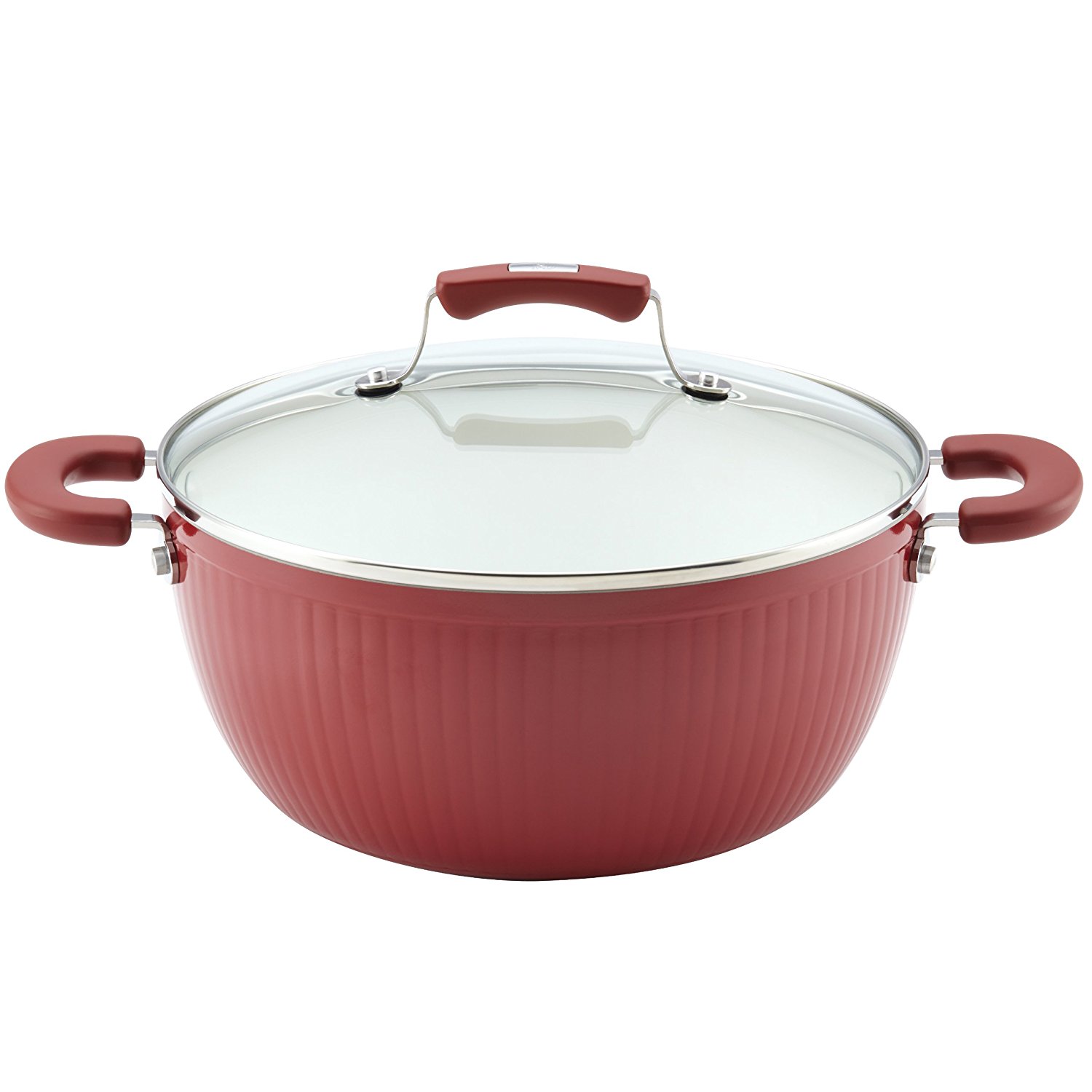 Paula Deen Savannah Collection Aluminum Nonstick 5.5-Quart Covered ...