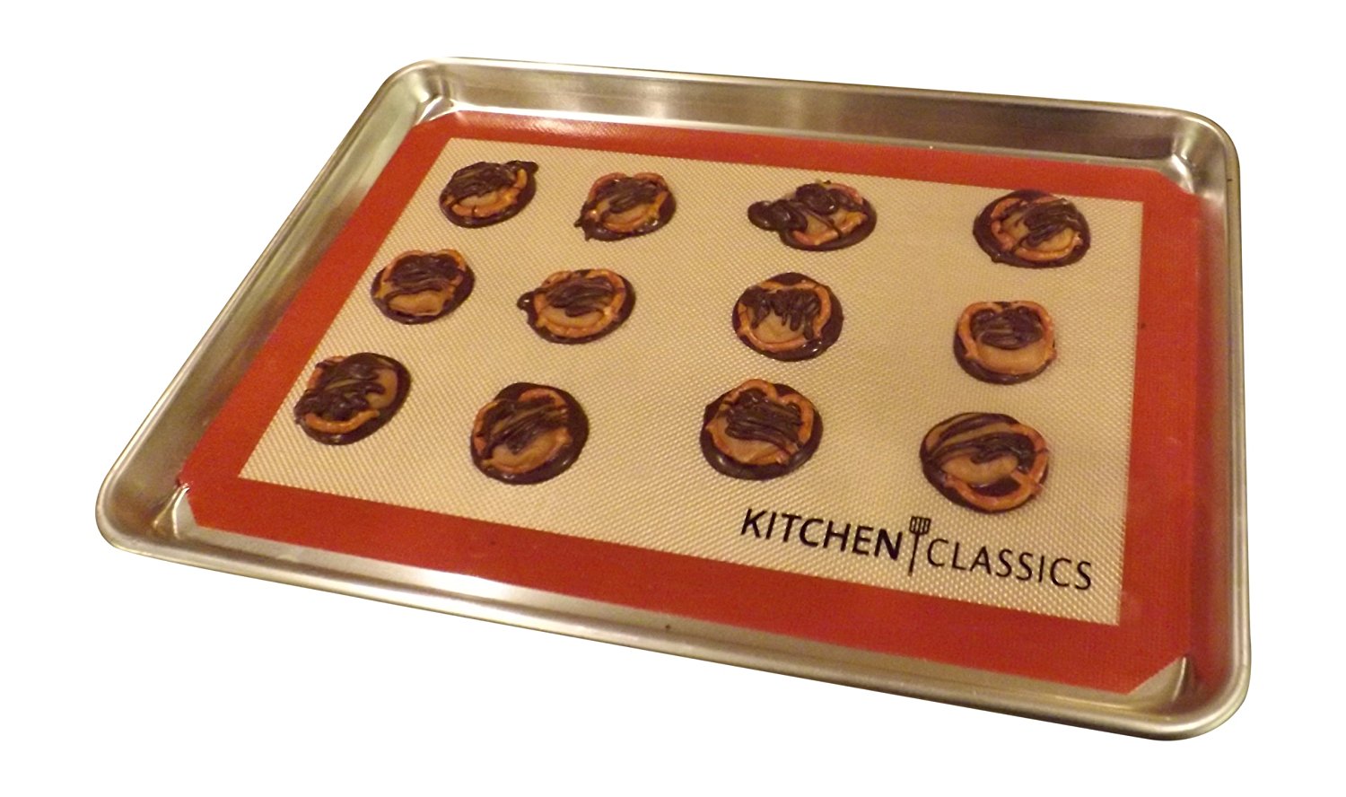 Kitchen Classics Silicone Baking Mats 11 By 16 Inch 2 Piece Set N4   5018749 