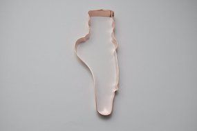 5 Inch Ballet Foot with Slipper Cookie Cutter N4