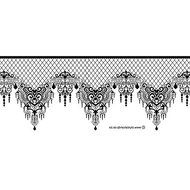 Virginia Silicone Lace Mat by Crystal Candy N3