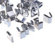 SDBING 26 Pcs Stainless Steel Alphabet Letter Cookie Cutter Set N2