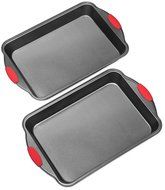 Elite Bakeware Extra Large Baking Pans with Nonstick Coating and Grip Handle, Pack of 2 N3