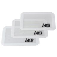 Silicone Alley, 3 Non-stick Silicone Mat Pad, Small Rectangle 5 X 4 Inch, Green N19
