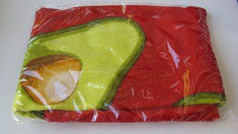 Kitchen Towel with Avocado images on it.- 28 inches x 18 inches - 100% Cotton - Great gift for chefs, cooks and...