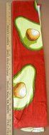 Kitchen Towel with Avocado images on it.- 28 inches x 18 inches - 100% Cotton - Great gift for chefs, cooks and... N5