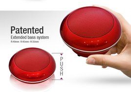 DIVOOM Bluetune POP Purple the next gen iTour POP, Loud Wireless Bluetooth Rechargeable Portable Speaker! 4 Apple... N3