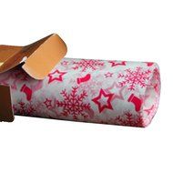 50 PCS Baking Parchment Wax Paper Nougat Candy Wrapper 25X21.8 CM Snowflake