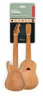 Kikkerland Rockin Wooden Spoons, Set of 2 N2