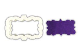 The Venice Plaque Cookie Cutter - LARGE - 4 Inches