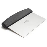Ateco Stainless Steel Bench Dough Scraper with Black Handle 1318