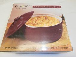 Fusion Gourmet 2.5 Quart Casserole with Lid