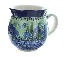 Polish Pottery Sapphire Fields Bubble Mug