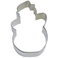 Snowman with Hat Tin Cookie Cutter 5&quot; B1041x