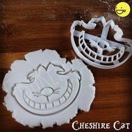 FULL SET of 4 Alice in Wonderland Characters Cookie Cutters | Alice Kingsley, Mad Hatter, White Rabbit and Cheshire... N5