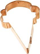 Old River Road Pear Shape Cookie Cutter, Copper N14