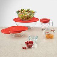 Pyrex 100 100th Anniversary 4 Piece Vintage Future Collector Set N3
