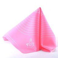 Ehdching Silicone Pastry Rolling Sugarcraft Fondant Rolling Baking Mat with Measurements N3