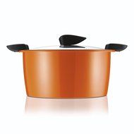 Kuhn Rikon Hotpan Casserole 2.1 Quart, Orange