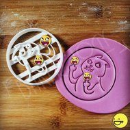 MATURE: Angry Cat Says Fuck You Cookie Cutter