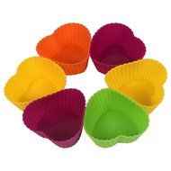 Webake Silicone Baking Cups, Cupcake Liners, Muffin Cups (12-pack, Star) N9