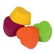 Webake Silicone Baking Cups, Cupcake Liners, Muffin Cups (12-pack, Star) N11