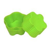 Webake Silicone Baking Cups, Cupcake Liners, Muffin Cups (12-pack, Star) N19