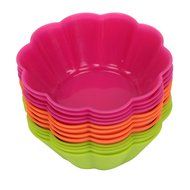 Webake Silicone Baking Cups, Cupcake Liners, Muffin Cups (12-pack, Star) N21