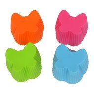 Webake Silicone Baking Cups, Cupcake Liners, Muffin Cups (12-pack, Star) N30
